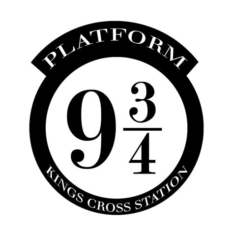 Printable Platform 9 3 4 Sign